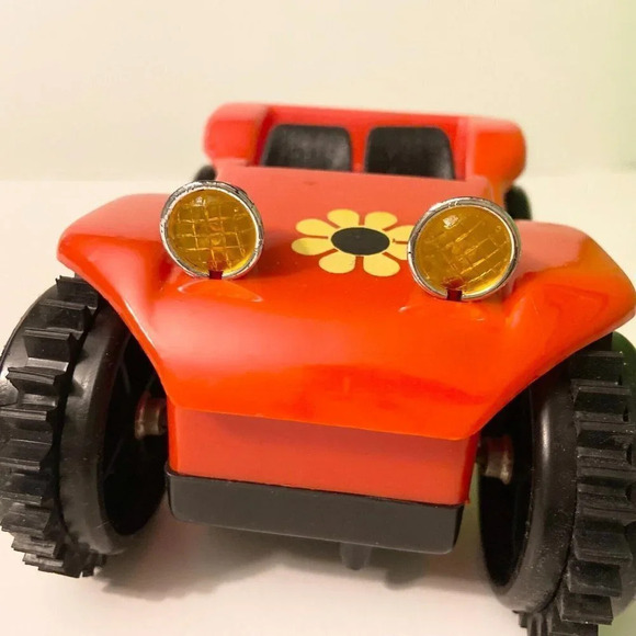 Vintage Botoy Dune Buggy Flower Power Battery Powered  Climbing Tumble Works - Picture 11 of 14